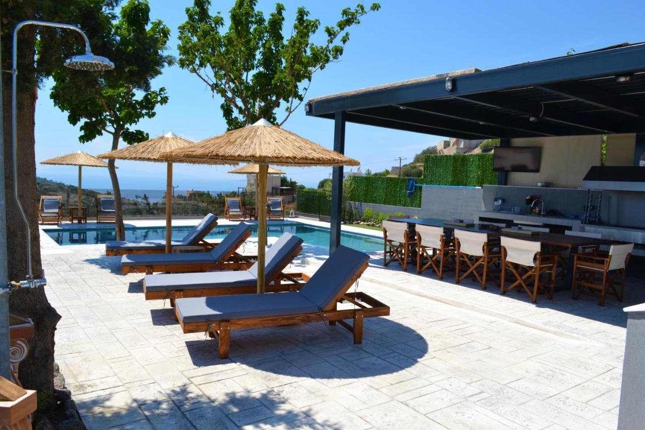 "Stergiou Luxury Apartment 2Nd Floor" Με Κοινη Πισινα Saronida ภายนอก รูปภาพ