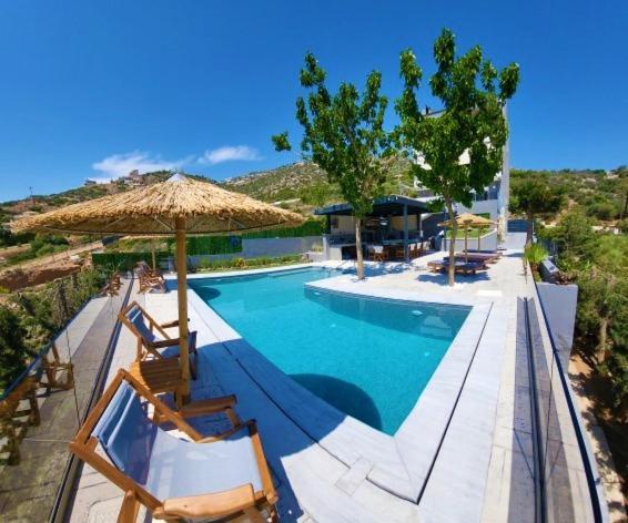 "Stergiou Luxury Apartment 2Nd Floor" Με Κοινη Πισινα Saronida ภายนอก รูปภาพ