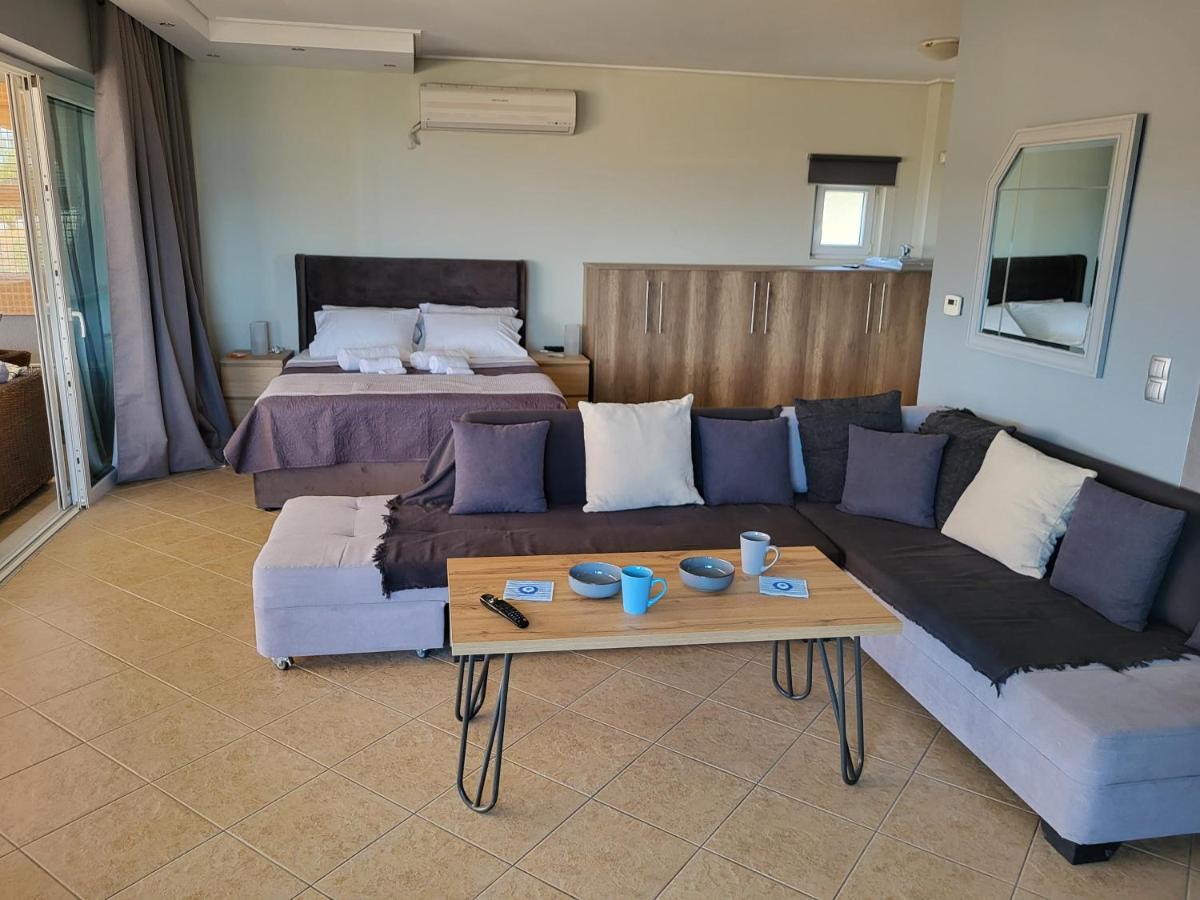 "Stergiou Luxury Apartment 2Nd Floor" Με Κοινη Πισινα Saronida ภายนอก รูปภาพ