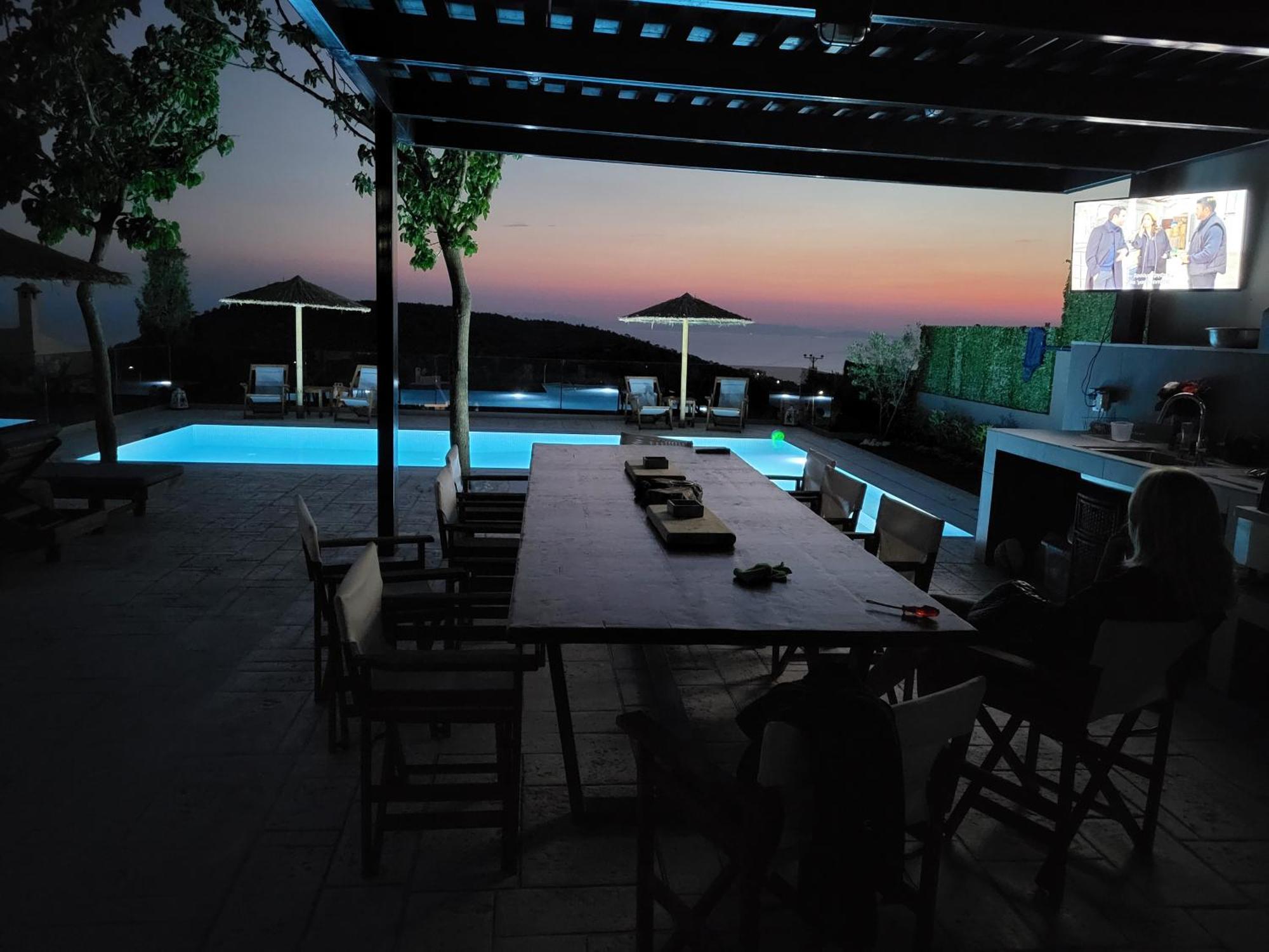 "Stergiou Luxury Apartment 2Nd Floor" Με Κοινη Πισινα Saronida ห้อง รูปภาพ