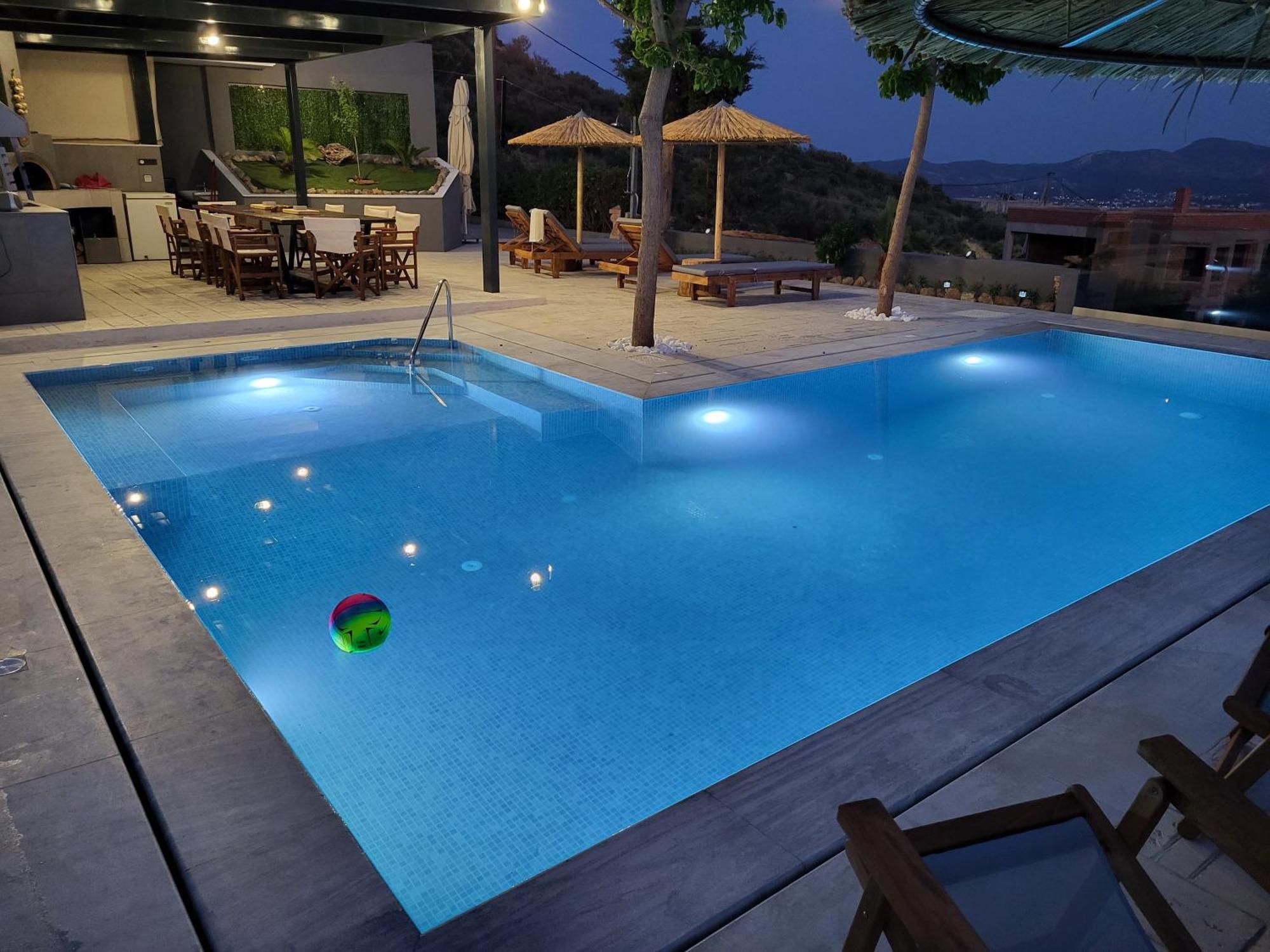 "Stergiou Luxury Apartment 2Nd Floor" Με Κοινη Πισινα Saronida ห้อง รูปภาพ