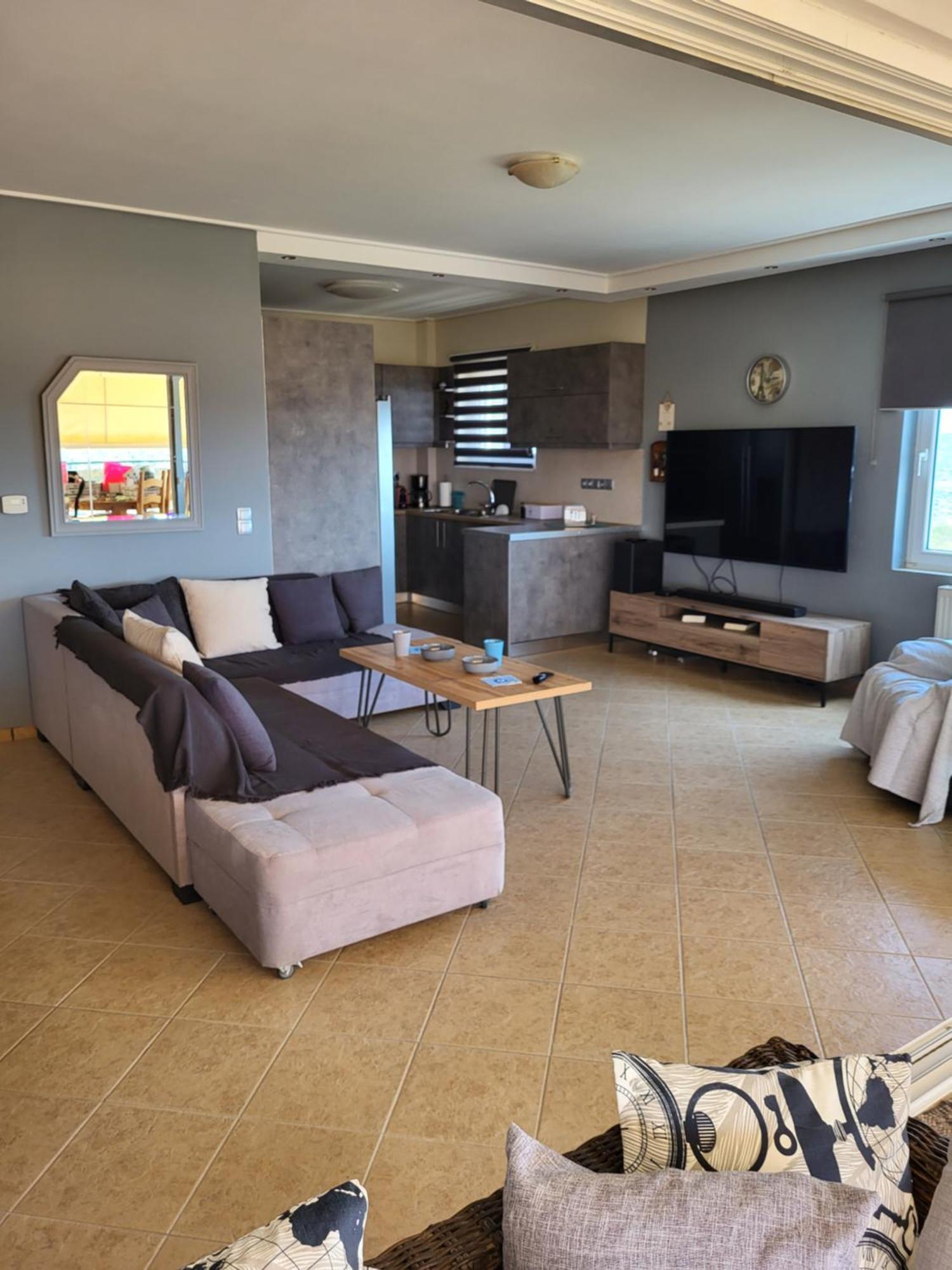 "Stergiou Luxury Apartment 2Nd Floor" Με Κοινη Πισινα Saronida ห้อง รูปภาพ