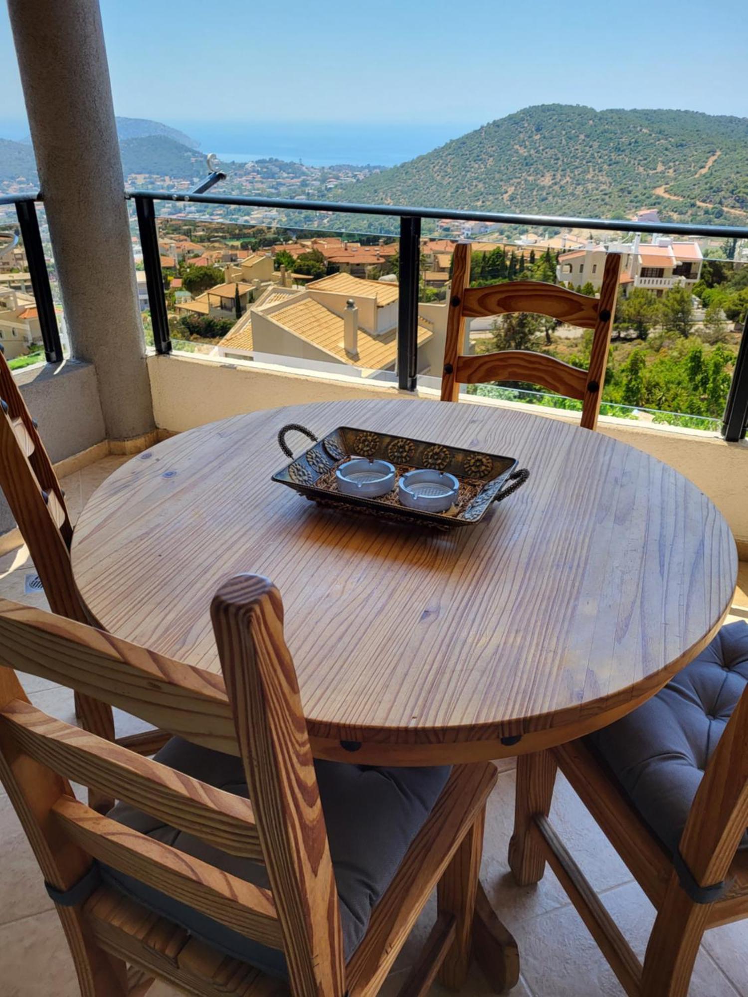 "Stergiou Luxury Apartment 2Nd Floor" Με Κοινη Πισινα Saronida ห้อง รูปภาพ